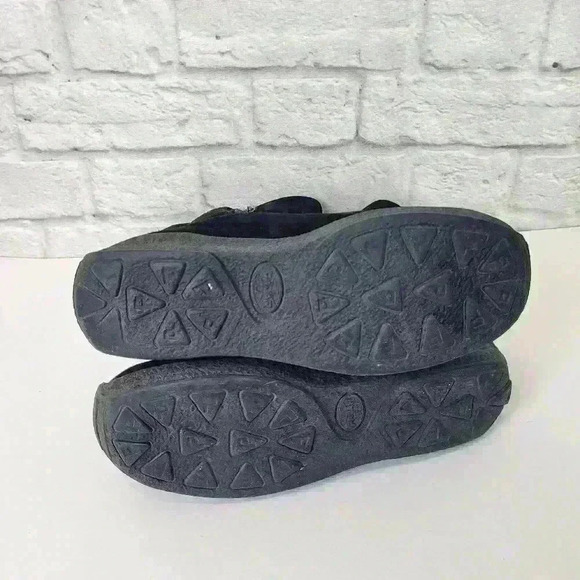 Pajar Genuine Shearling Lining Black Boots Sz 9 - Picture 10 of 15